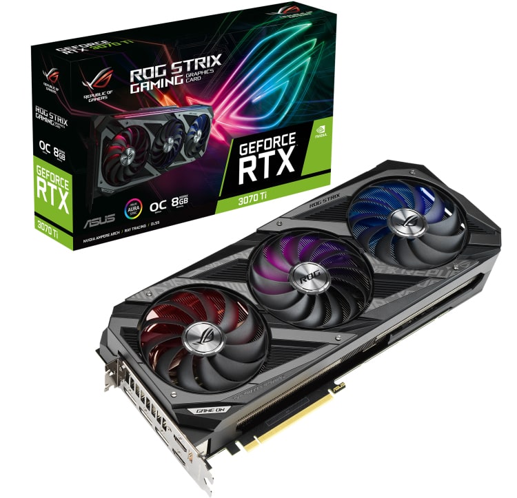 Asus ROG-STRIX-RTX3070TI-O8G-GAMING 8 ГБ