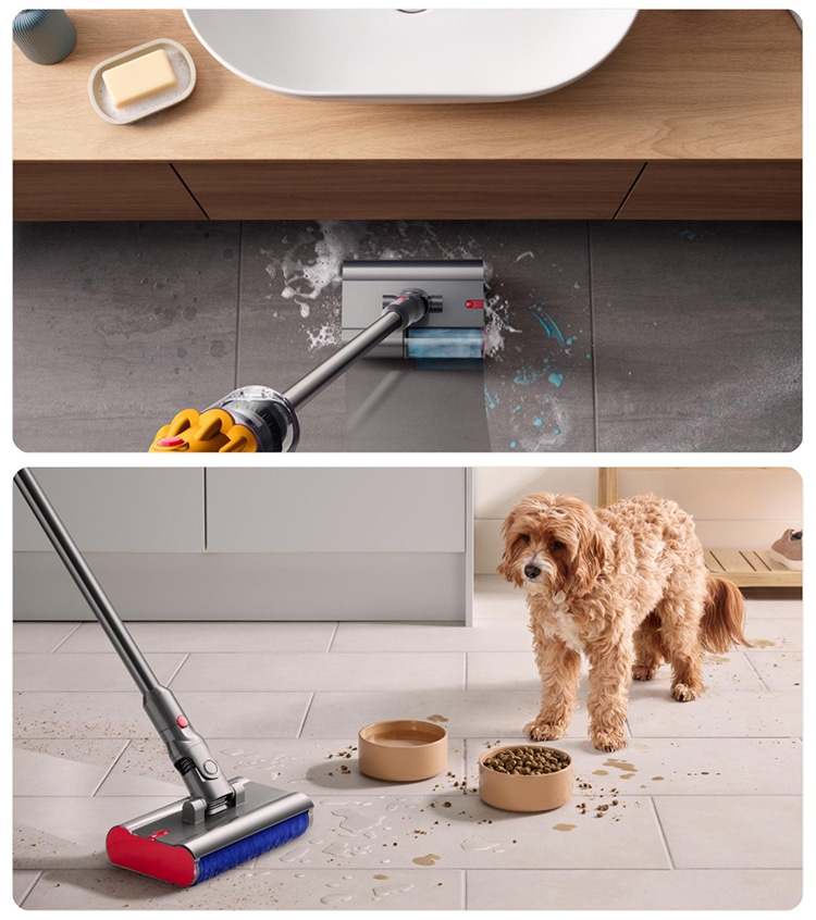 Dyson V12S Detect Slim Submarine Yellow / Nickel