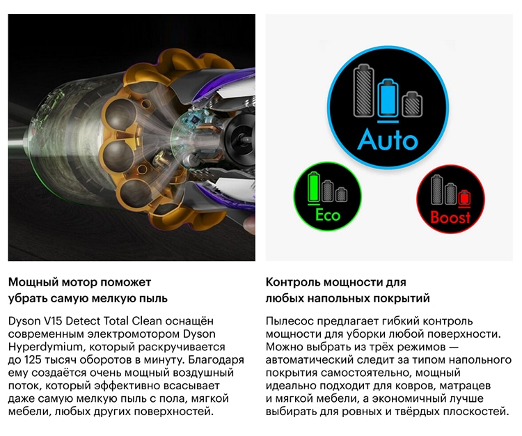 Dyson V15 Detect Total Clean Nickel / Black