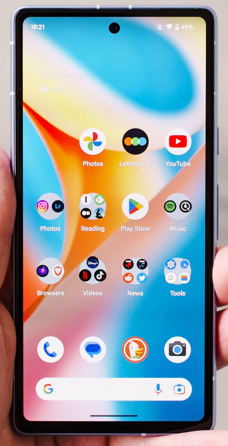 Google Pixel 7A 8Gb/128Gb Charcoal (Угольный черный)