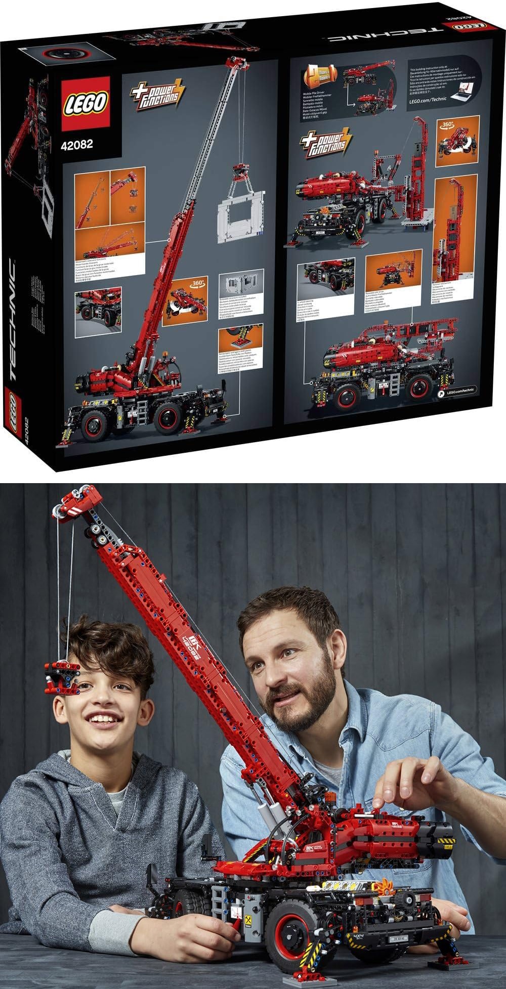 LEGO 42082 Rough Terrain Crane