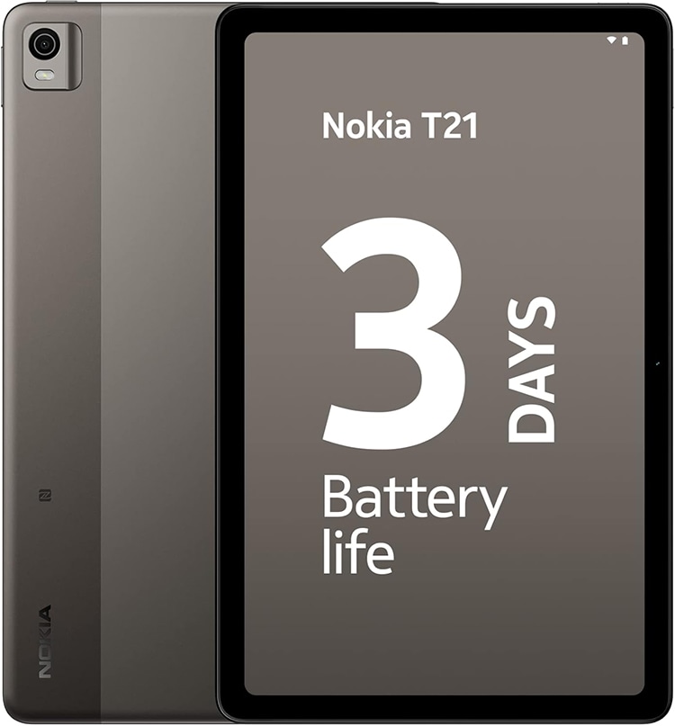Nokia T21 4Gb/128Gb LTE Charcoal Grey (Серый)