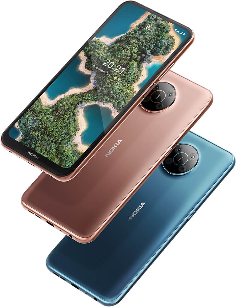 Nokia X20 8Gb/128Gb Nordic Blue (Скандинавский синий)