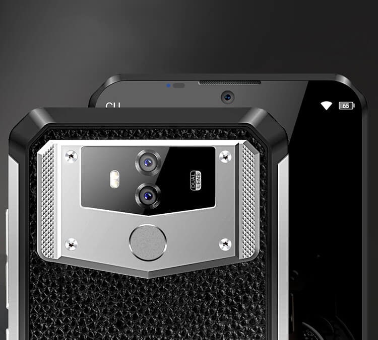 Oukitel K12 6Gb/64Gb Black (Чёрный кожаный)