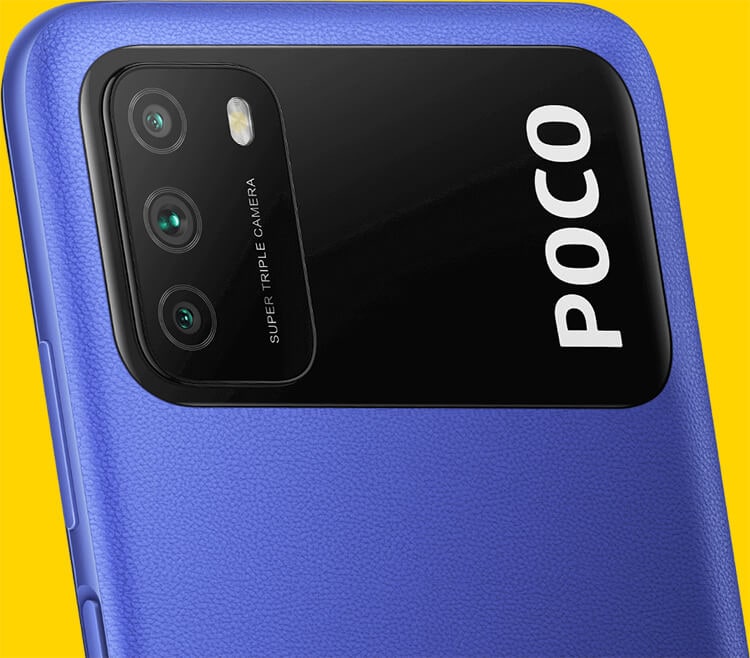 POCO M3 4Gb/128Gb Yellow (Жёлтый)
