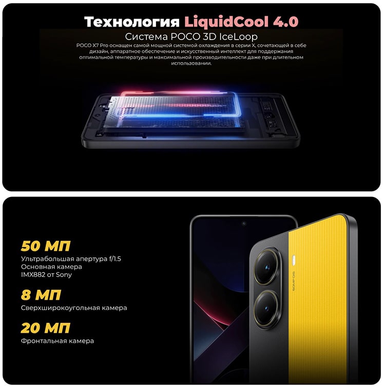 Poco X7 Pro 8Gb/256Gb Green (Зелёный)