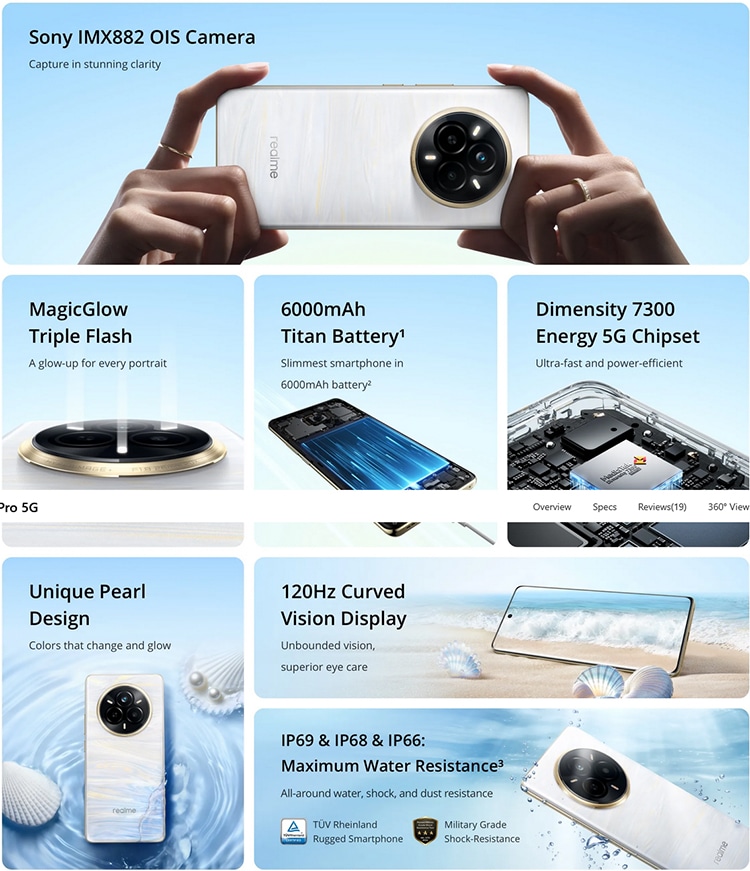 Realme 14 Pro Plus 12Gb/512Gb Suede Grey (Серый)