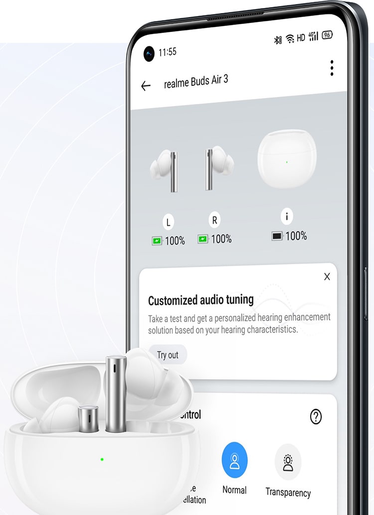 Realme Buds Air 3 Starry Blue (Синие)