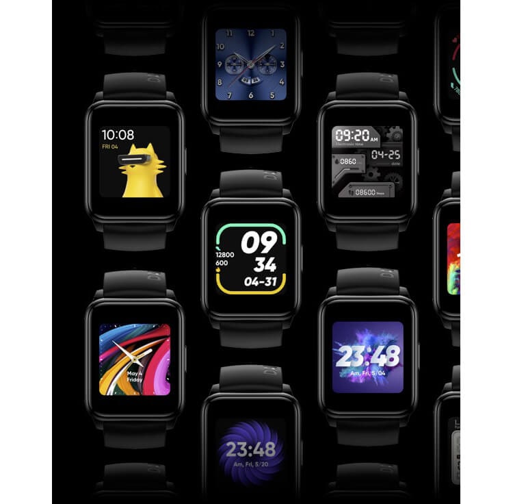 Realme Watch 2 Black (Чёрные) 36мм Bluetooth