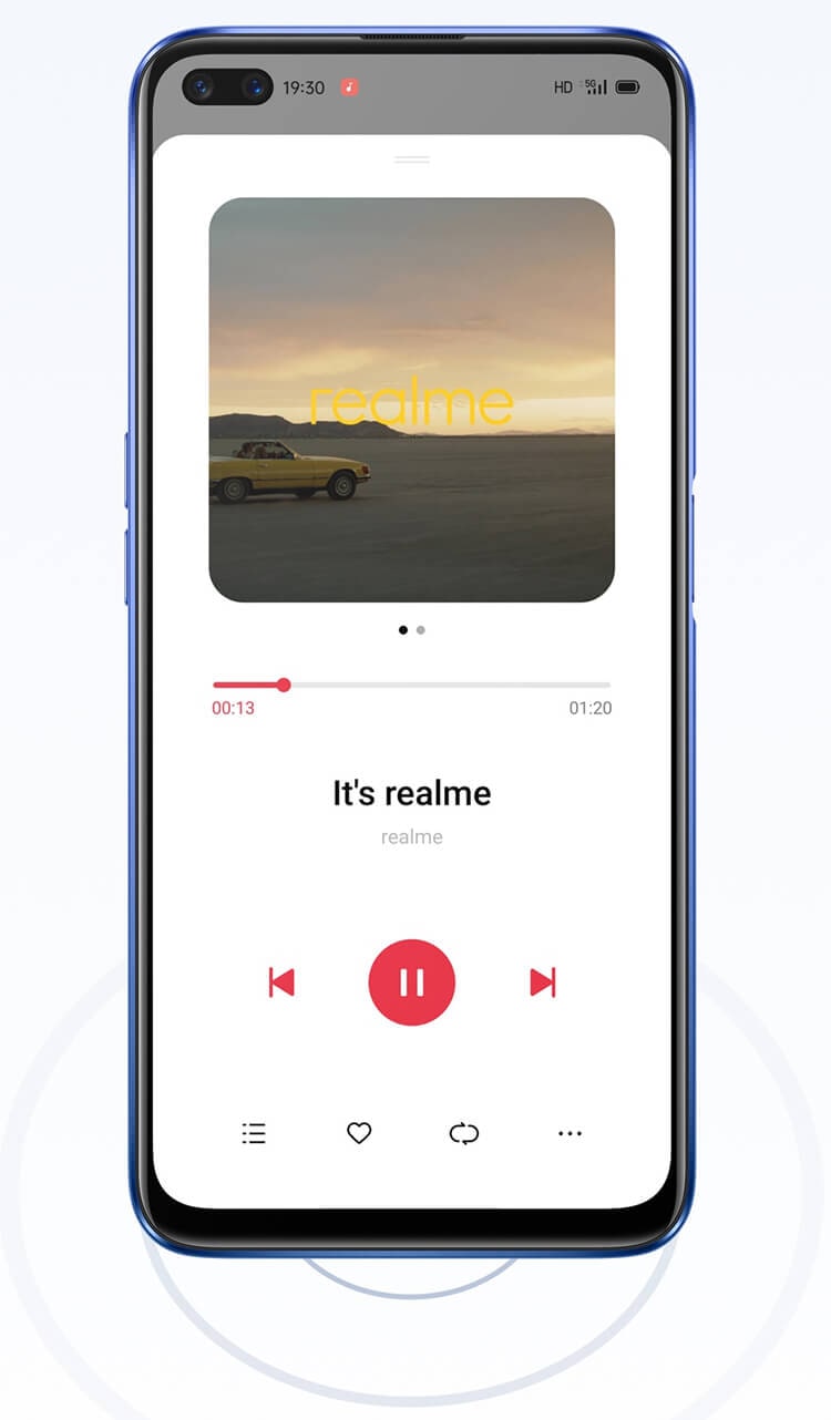 Realme X50 5G 6Gb/128Gb Ice Silver (Голубой серебрянный)