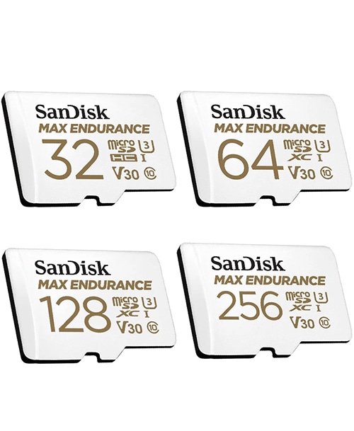 SanDisk 128GB MAX ENDURANCE UHS-I microSDXC Memory Card with SD Adapter (SDSQQVR-128G-AN6IA)