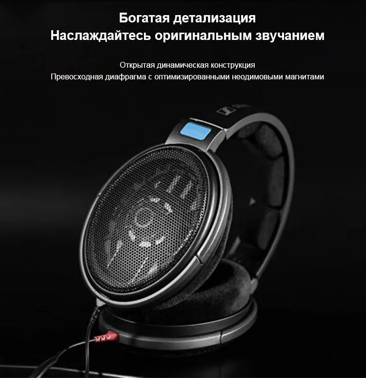 Sennheiser HD 600 Black (Чёрный)