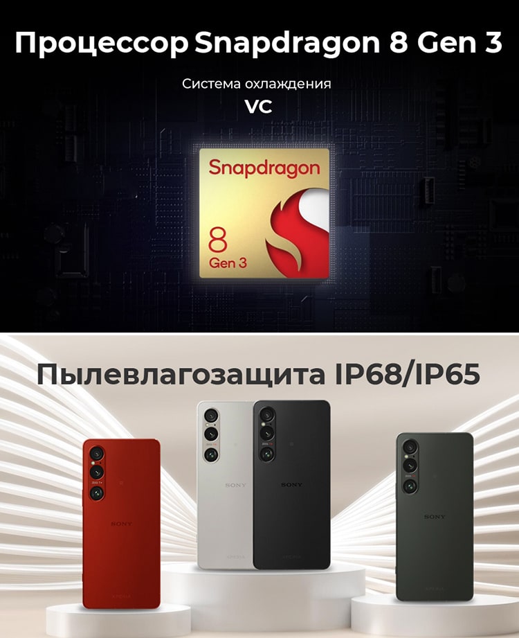 Sony Xperia 1 VI 12Gb/256Gb Black (Чёрный)