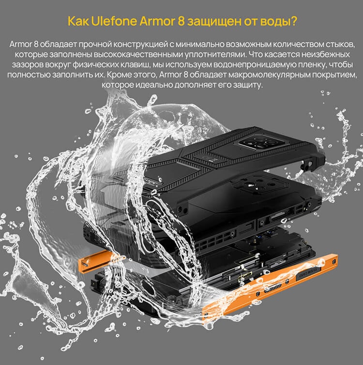 Ulefone Armor 8 4Gb/64Gb Black (Чёрный)