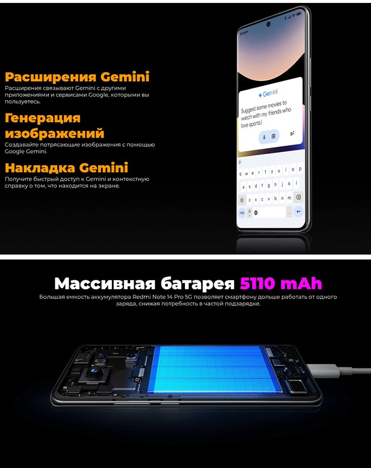 Xiaomi Redmi Note 14 Pro 5G 12Gb/512Gb Lavender Purple (Фиолетовый)